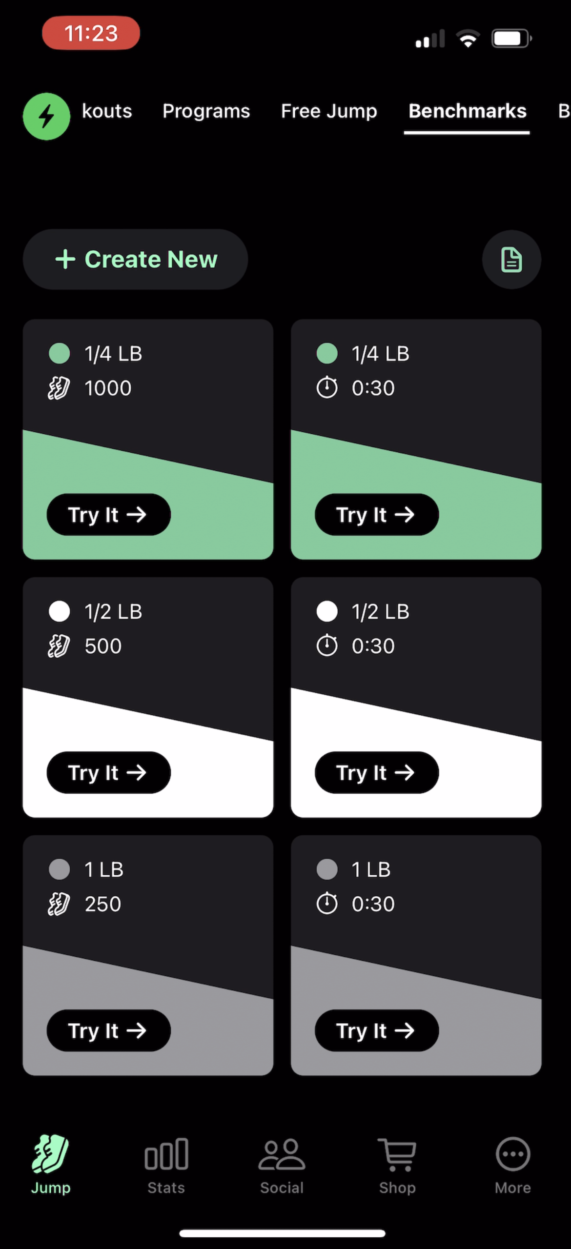 Crossrope Benchmark