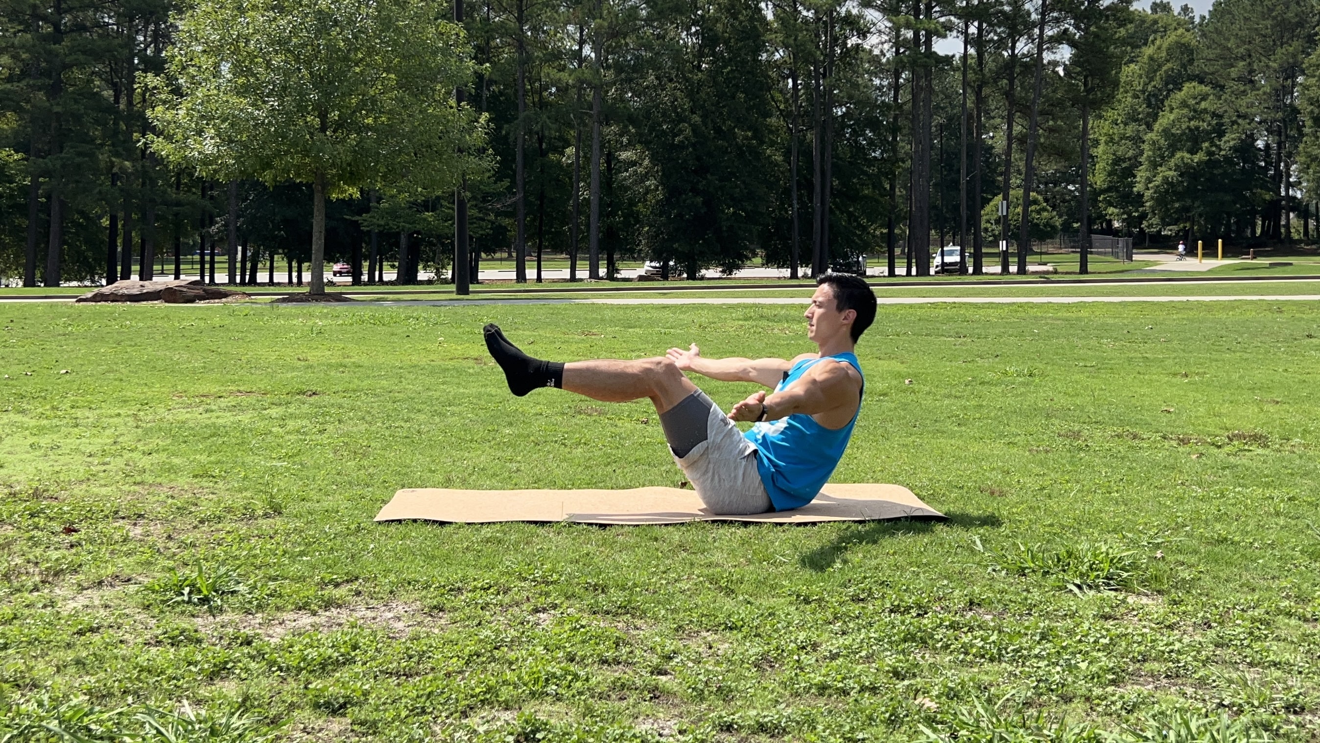 Navasana Easier