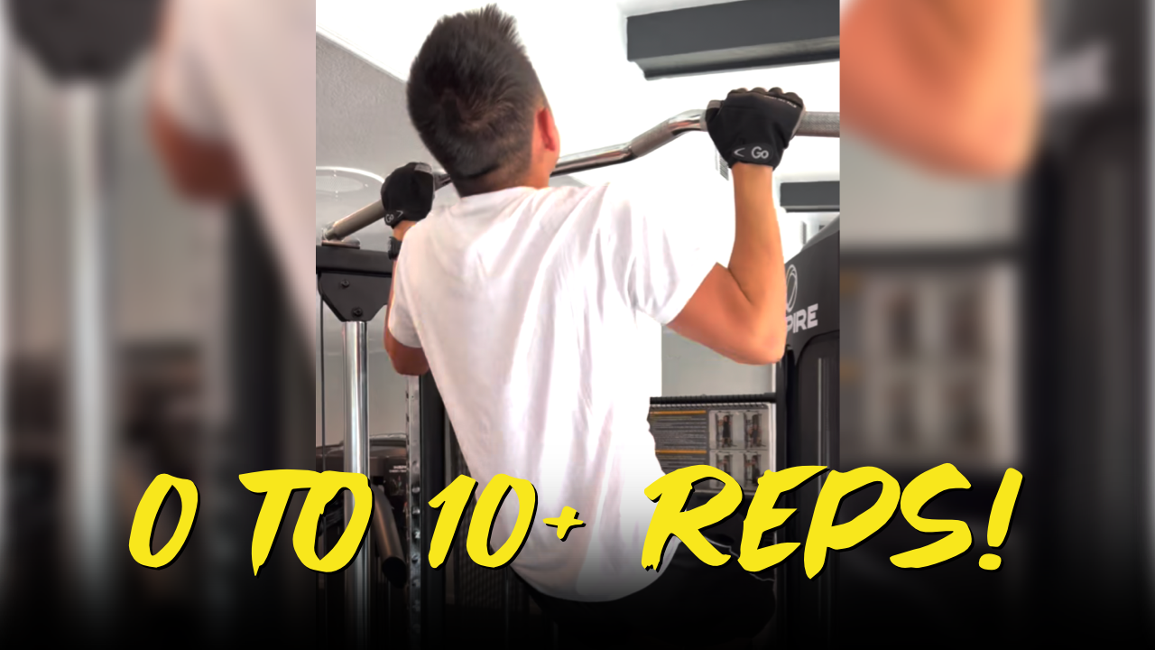 Andrew's Pull-up Transformation: 0 to 10+ reps!