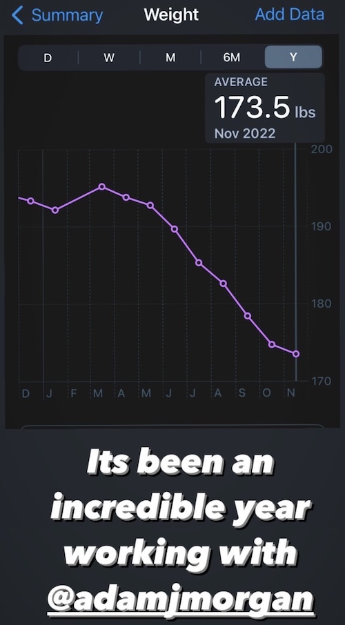 weight loss testimonial